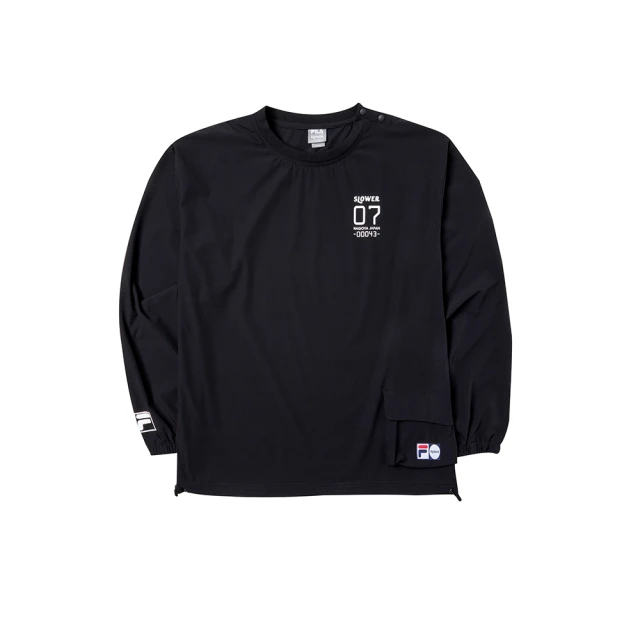 FILA官方直營 男抗UV風衣外套-橘色(1JKZ-1313