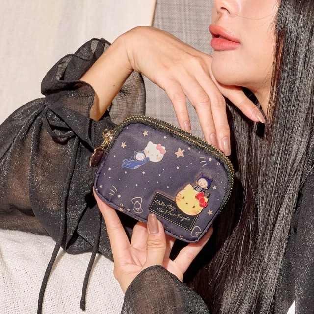 HELLO KITTY 聖誕節交換禮物-皇家航海-帆布肩背包