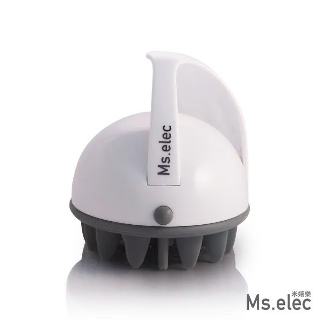 【Ms.elec 米嬉樂】頭皮護理按摩器 SH-002(電池式/頭皮按摩器/震動按摩)