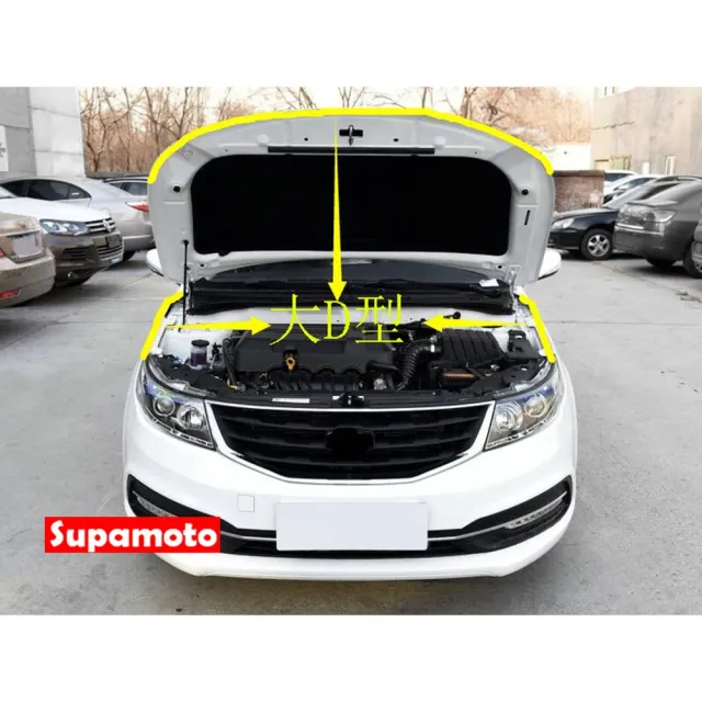 【Supamoto】通用汽車隔音條—10米(車門/引擎蓋/後廂蓋/內裝/大D/小D/P型/Z型/A柱/B柱/C柱)