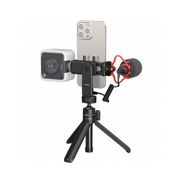 【SmallRig 斯莫格】4369 手機直播 三腳架 LED燈 VLOG套組 VK-50(公司貨)
