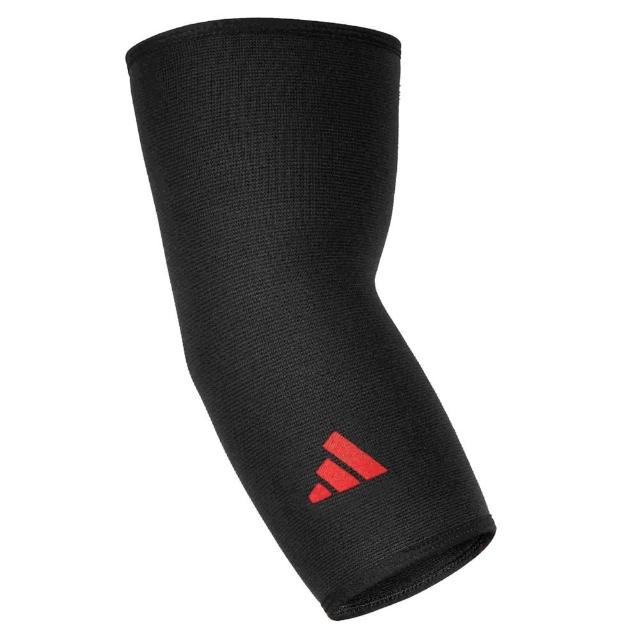 【adidas 愛迪達】肘關節用彈性透氣護套(護肘)