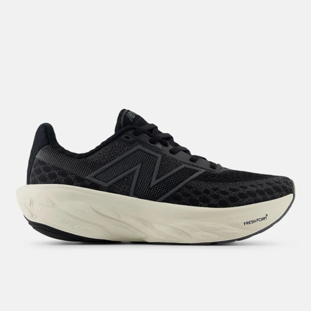 NEW BALANCE Fresh Foam X 1080v14 女 慢跑鞋 寬楦 厚底 黑 米白(W1080B14)