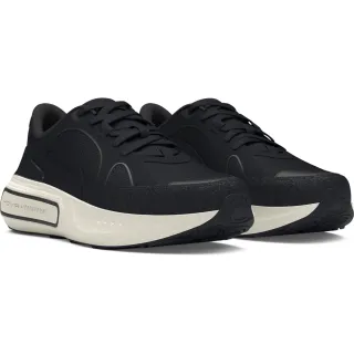 【UNDER ARMOUR】UA 男女同款 Phantom 4 Luxe 休閒慢跑鞋 運動鞋_3027874-001(黑色)