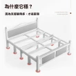 【歐德沐】免安裝四折折疊床200*150*40cm 升級12承重腿 穩固靜音(折疊床 床架 簡易床 午睡床 預購15天)