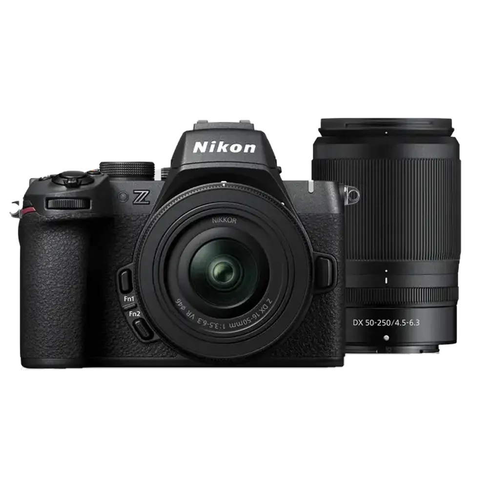 【Nikon 尼康】Z50II 雙鏡組 二代機身 + Z DX 16-50mm + Z DX 50-250mm(公司貨)