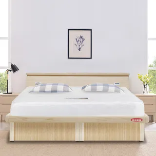 【ASSARI】房間組二件 床箱+後掀床架(雙人5尺)