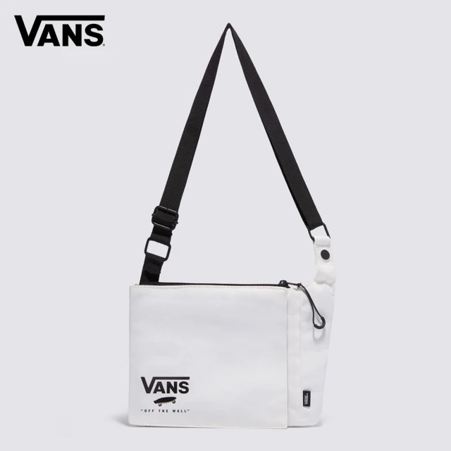 VANS 官方旗艦 Crossbody Logo 男女款白色斜背包