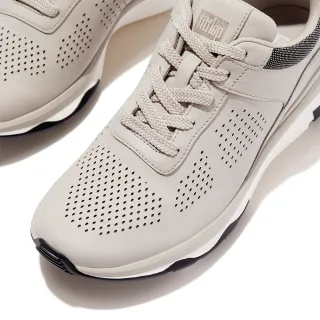 【FitFlop】VITAMIN FFX 磨砂革效能運動鞋-女(灰色)
