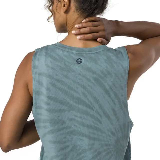 【Manduka】Shanti Tank 個性渲染瑜珈罩衫(運動罩衫、運動上衣、瑜珈服)