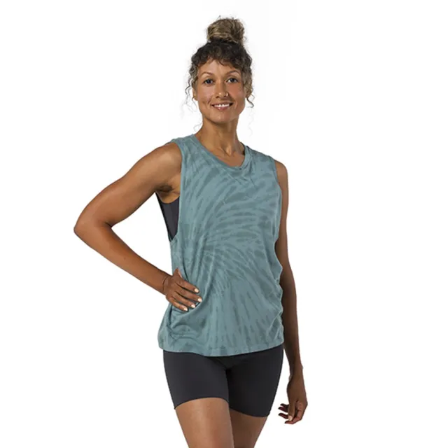 【Manduka】Shanti Tank 個性渲染瑜珈罩衫(運動罩衫、運動上衣、瑜珈服)