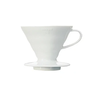 【HARIO】【NEW】V60白色02磁石濾杯(VDCR-02W)