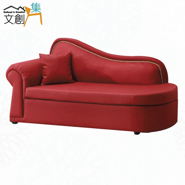 文創集 普凱質感灰短絨布貴妃椅(左＆右二向高扶手可選) 推薦