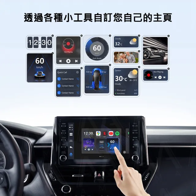 【AMA】S47 安卓盒車家兩用 八核心高通處理器 8G+128G CarPlay轉安卓系統 多媒體影音盒 2025新款搶先上市
