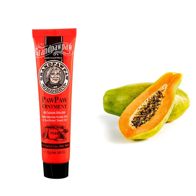 【澳洲 Grandpawpaw】木瓜軟膏含曼努考蜂蜜葵花籽油(4入組 25g/條)