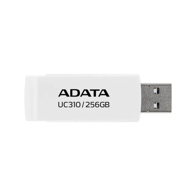 【ADATA 威剛】UC310  256GB USB3.2旋轉隨身碟(黑/白)