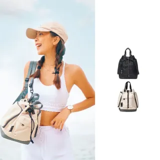 【DOUGHNUT】多用小水桶包 經典款 後背側背 防潑水 輕便(多色)