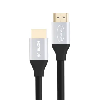 【MAGIC】HDMI 2.1版 專業級 真8K．60Hz影音傳輸線-10M(台灣製造)