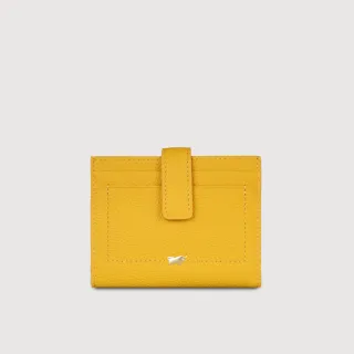 【BRAUN BUFFEL 德國小金牛】台灣總代理 珍妮絲 8卡兩折短夾-向日葵黃(BF840-404-SF)