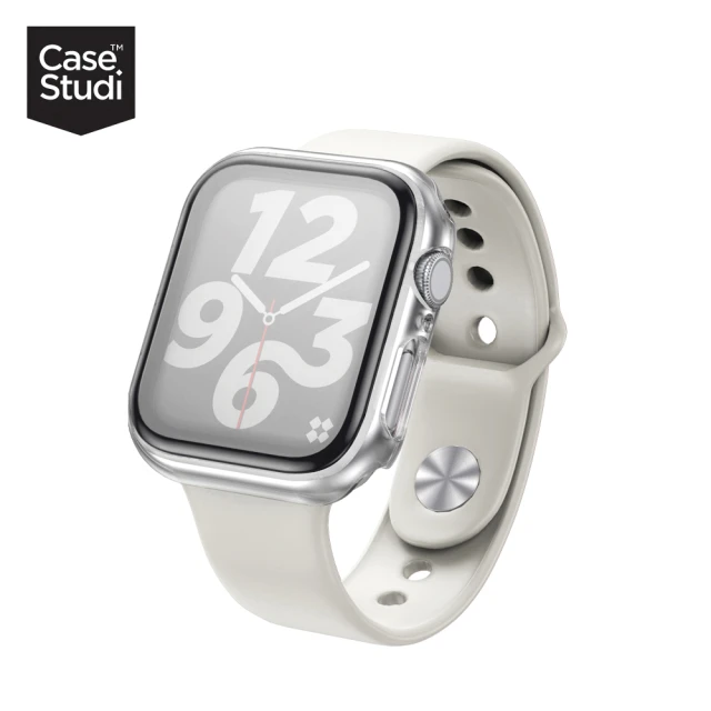 Casestudi AppleWatch 10 42mm Impact 透明玻璃錶殼(42mm Apple Watch)