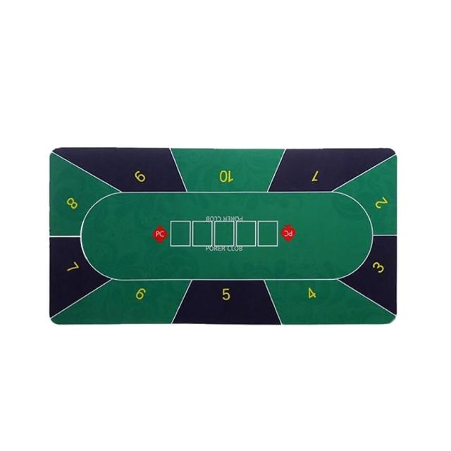 【POKO】德州桌墊 大款 60*120cm(21點桌布 撲克桌墊 德州桌布 德州撲克)