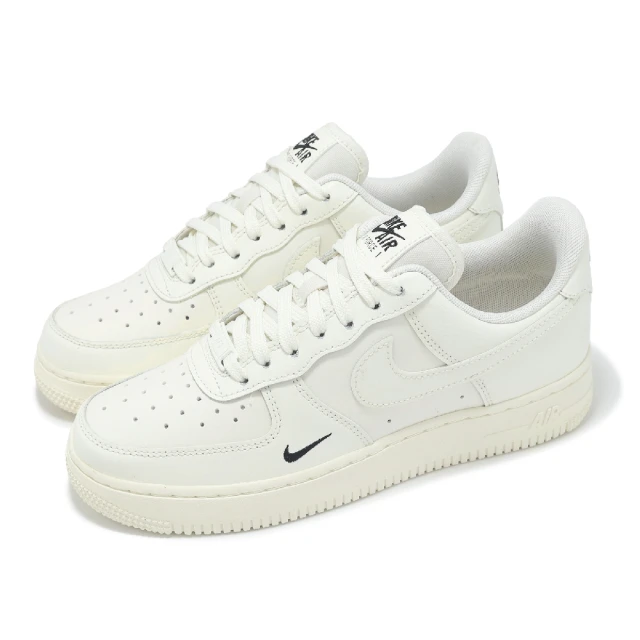 NIKE 耐吉 休閒鞋 Wmns Air Force 1 07 ESS 女鞋 男鞋 象牙白 骨白 小勾 AF1(HF1058-133)