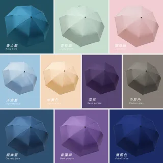 【雨之情】防曬膠輕鋁抗風折傘(雨傘/摺疊傘/手開傘/防曬)