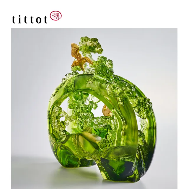 【tittot 琉園】松壽閣-2024新品上架(迎賓/禮品/典藏/水晶/琉璃/祝福/山水/)