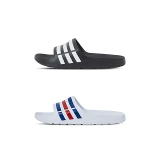 【adidas 愛迪達】Duramo Slide 男鞋 女鞋 多款 多色 舒適 輕量 休閒 拖鞋 G15890 / U43664