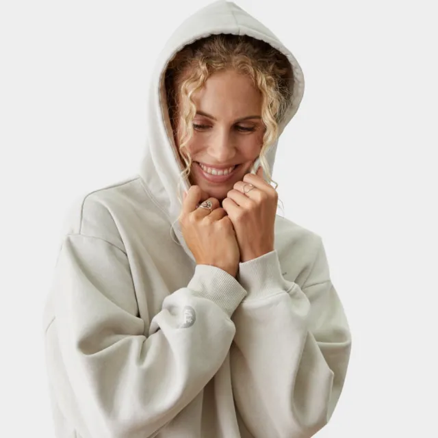 【Manduka】Half Moon Hoodie 連帽磨毛大學T(運動上衣、長袖上衣、瑜珈服)