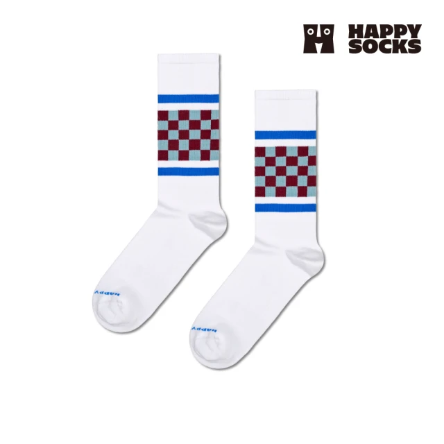 Happy Socks Sneaker系列-簡約格紋系(基本款/穿搭款)