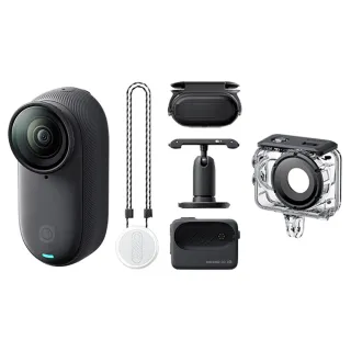 【Insta360】GO 3S 拇指防抖相機 128G星耀黑 潛水套餐(東城代理商公司貨)
