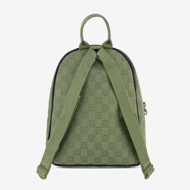 【NIKE 耐吉】JORDAN MONOGRAM MINI BACKPACK 滿版字23 小後背包 綠色(7A0761-EF9)
