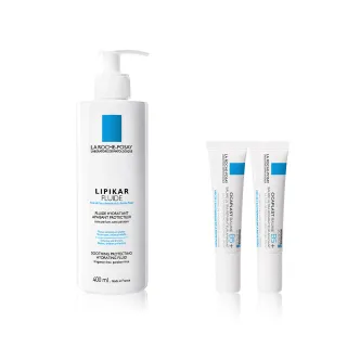 【理膚寶水】理必佳清爽保濕乳 400ml 年度限定組A(舒緩乾癢/乳液)