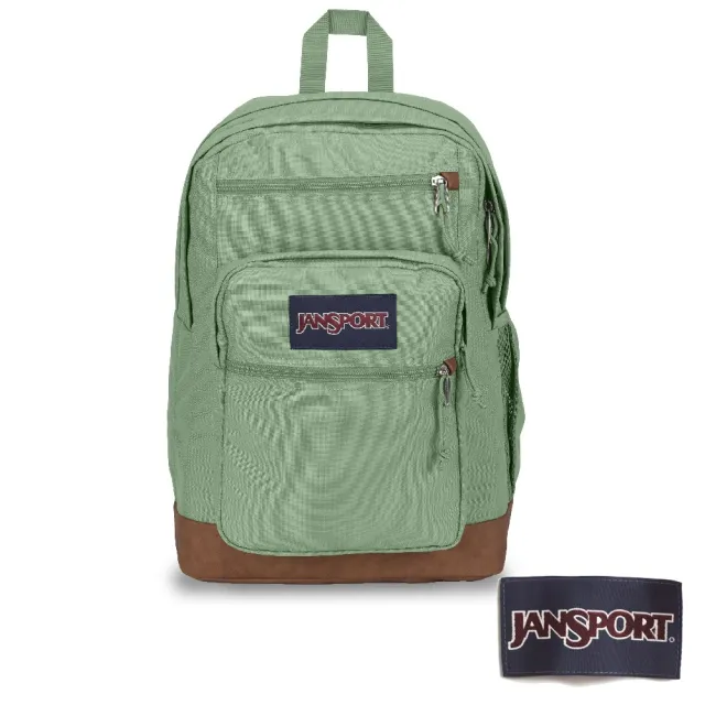 【JANSPORT】COOL STUDENT 經典大背包 淺霧綠(JS0A2SDD96D)