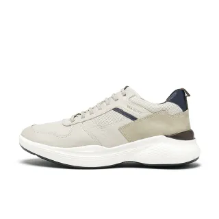 【TRAVEL FOX 旅狐】男鞋 Baja 真皮免綁帶休閒鞋(924701-382 灰)