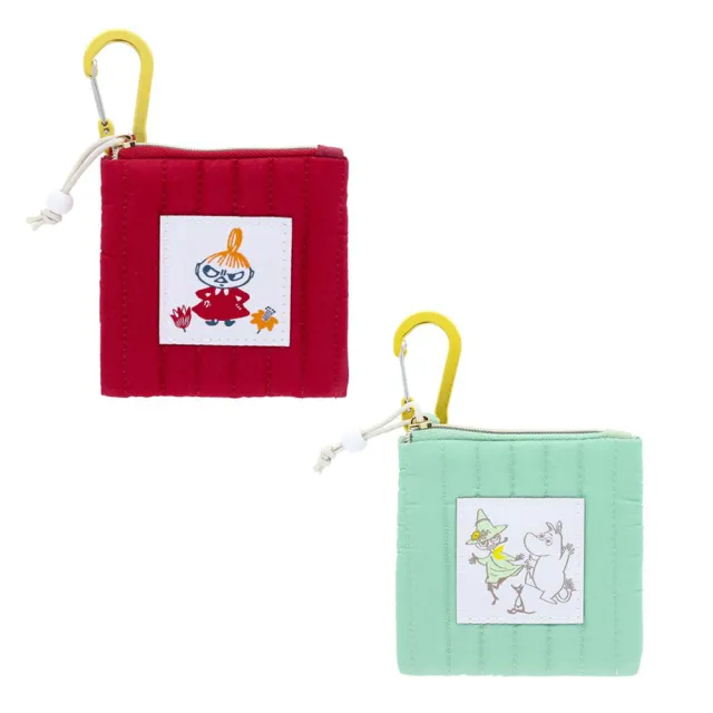 【sun-star】MOOMIN 嚕嚕米 北歐納維亞風格 登山扣小物收納包 零錢包