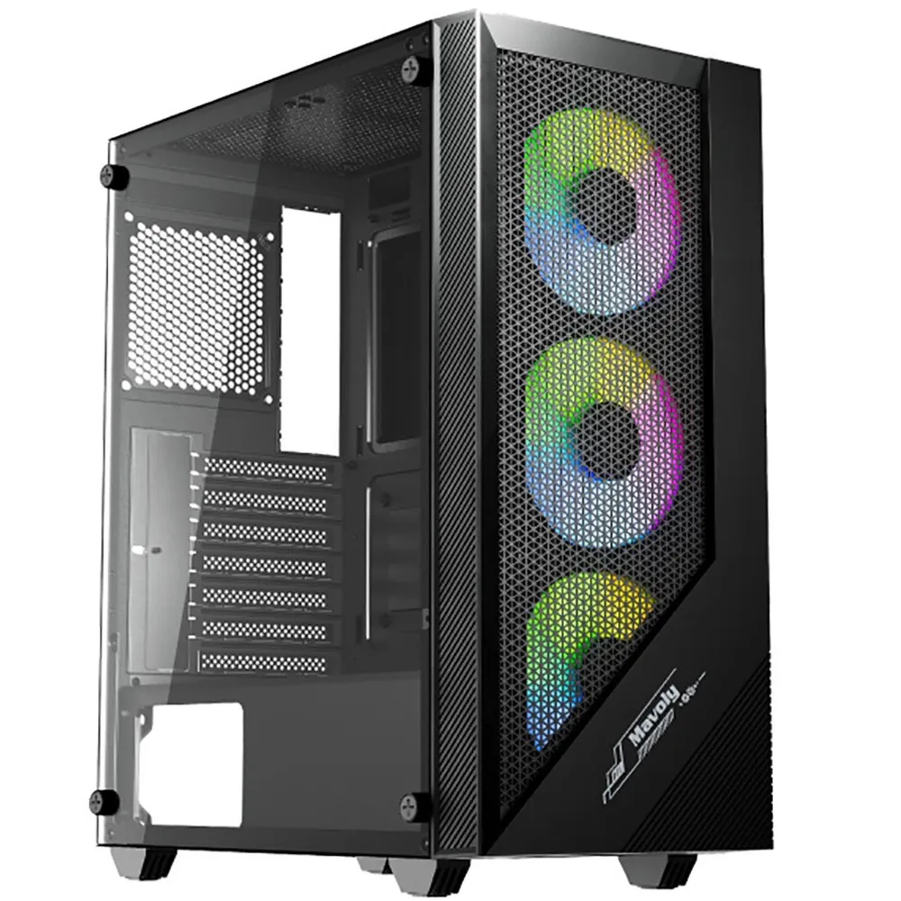 【微星平台】i5 十核 GT710 2G WiN11{永恆之火}商務文書電腦主機(i5-14400F/H610/32G/500GB)
