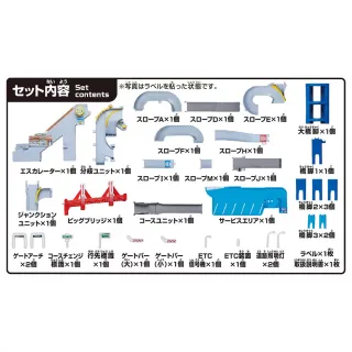 【TOMICA】交通世界 變形高速道路組