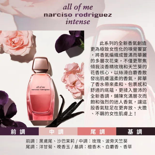 【NARCISO RODRIGUEZ】無畏女性淡香精90ml(專櫃公司貨)