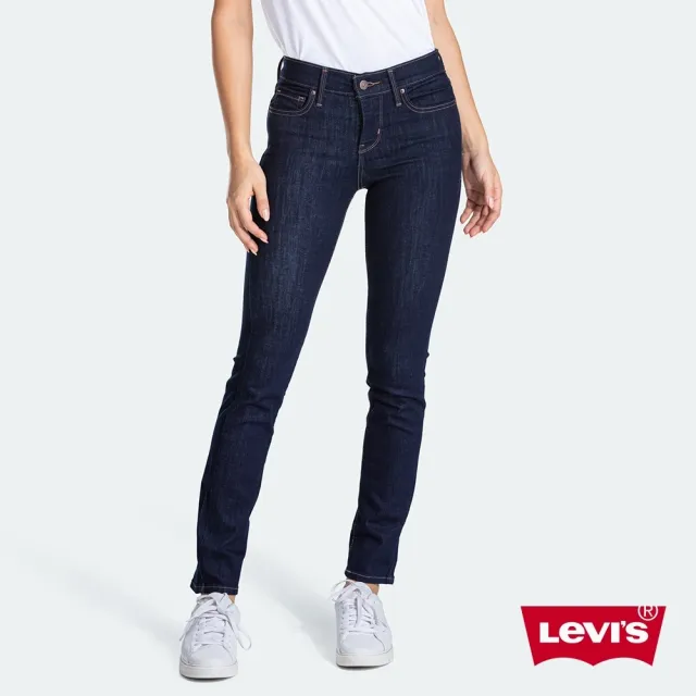 【LEVIS】女款 312 中腰縮腹修身窄管牛仔褲 / 原色基本款 / 彈性布料 熱賣單品 19627-0209