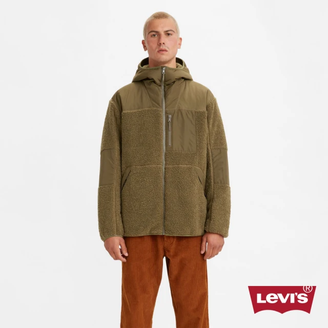 LEVIS Made & Crafted☆ LMC 男款 連帽高領拉鍊外套 熱賣單品 A0287-0000