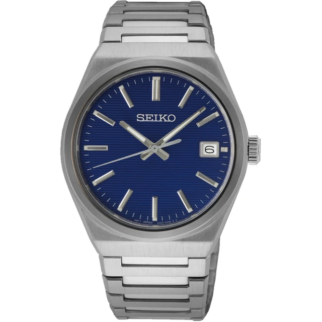 SEIKO 精工 CS系列 簡約大三針時尚手錶-38.5mm(6N52-00H0B/SUR555P1)