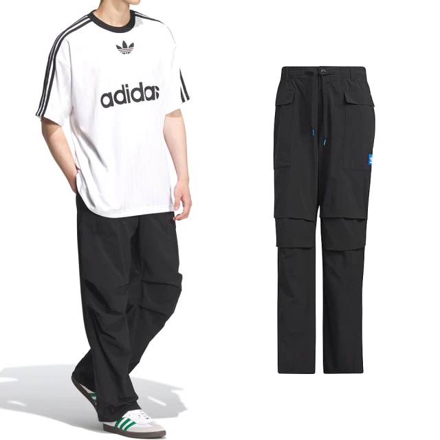 adidas 愛迪達 CS Woven Pants 男款 黑色 運動褲 工裝褲 休閒褲 亞規 長褲 JC6837