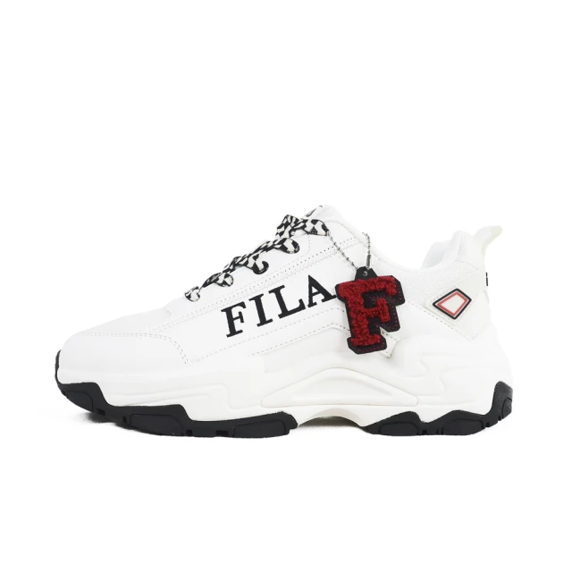 FILA Clunky Sneaker 女 運動休閒鞋 經典厚底 老爹鞋 白黑(5-J939Y-110)