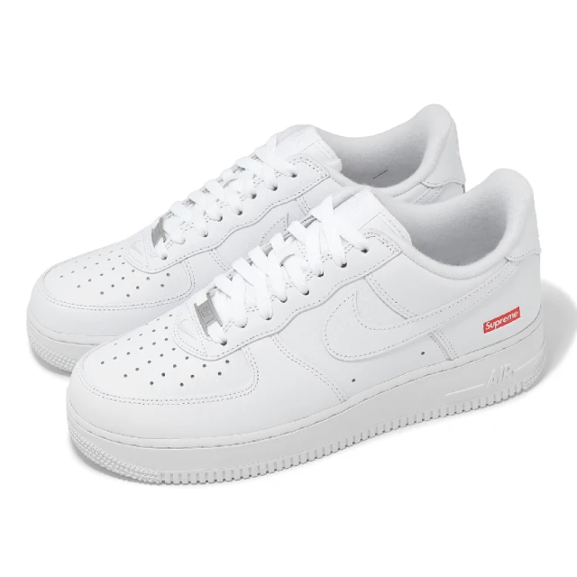 NIKE 耐吉 x Supreme Air Force 1 男鞋 女鞋 AF1 聯名 白 經典(CU9225-100)