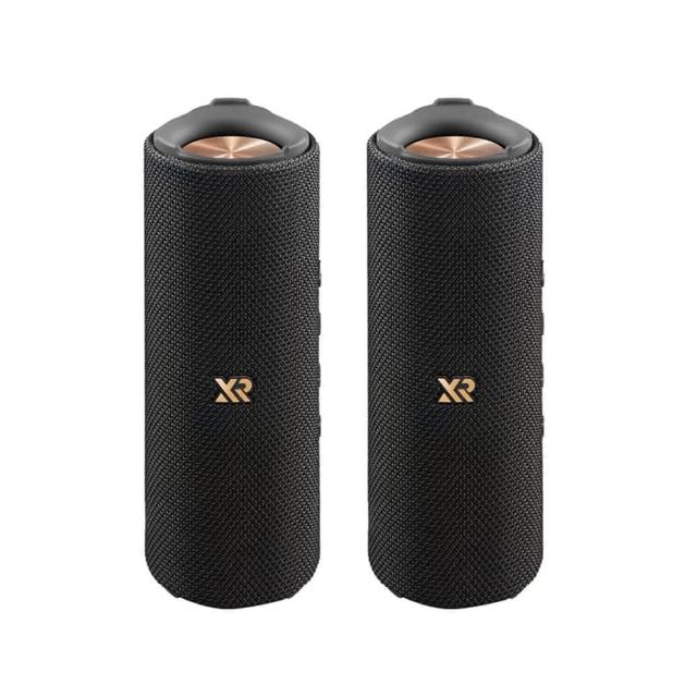 【XROUND】VIBE 防水環繞藍牙音響  雙入組(藍芽喇叭 / 環繞音效 / 邊充邊用)