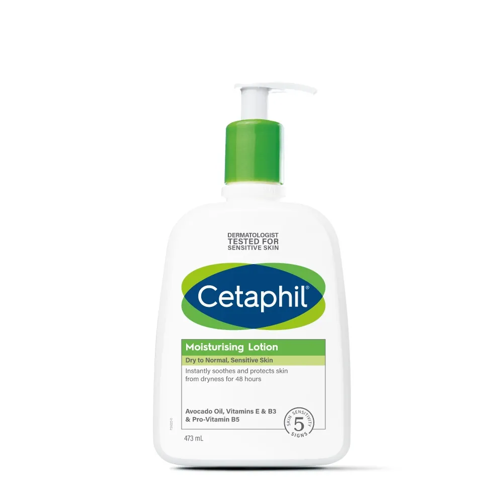 【Cetaphil 舒特膚】官方直營 長效潤膚乳 473ml(臉部身體乳液/敏感肌/保濕/B3/B5/乾燥粗糙)