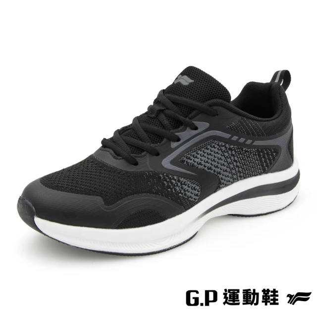 G.P 女款經典健走運動鞋P2524W-黑色(SIZE:36-40 共三色)