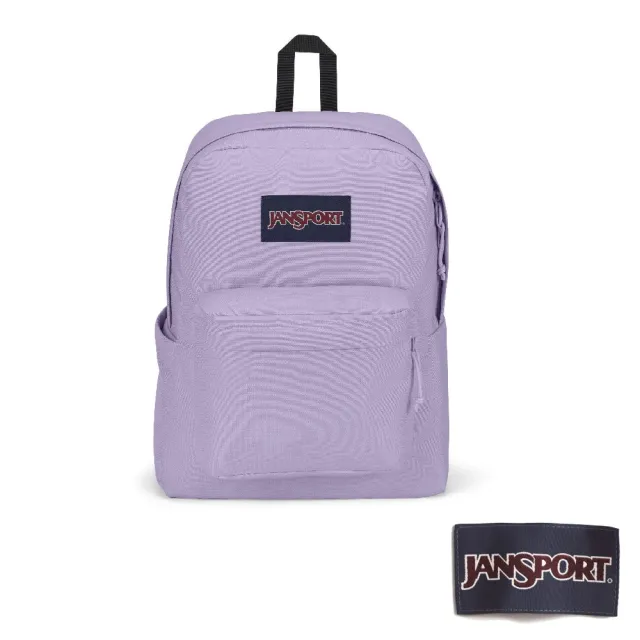 【JANSPORT】雙11 SUPERBREAK PLUS 經典款背包 柔和紫(JS0A4QUE5M9)